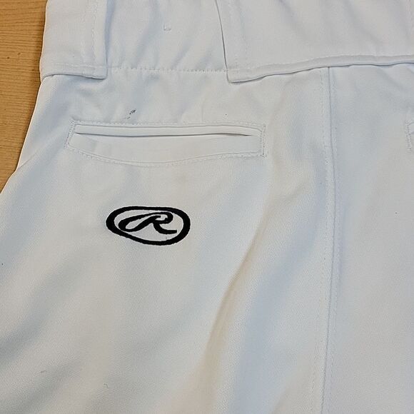 - Rawlings Pro-dri Knickers Baseball Knickers Youth Med with Black Stripe (1) - Picture 8 of 8